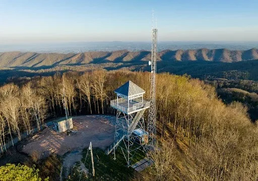 Cherokee Lake, Holston River, Appalachian Mountain views, rural farm landscapes.