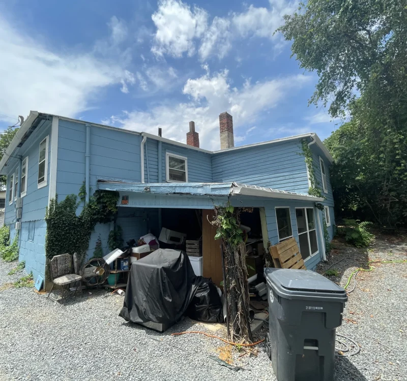 Home sold as-is with no repairs or cleanup